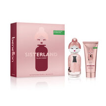 Kit Coffret Benetton United Colors Sisterland Blush Cherry Feminino Eau de Parfum